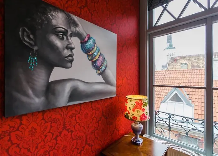 アパート Old Town View In With Sauna